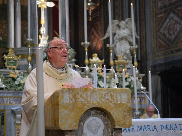 2024-09-09 Messa con don Angelo Cavalleri e Processione con la statua della Madonna